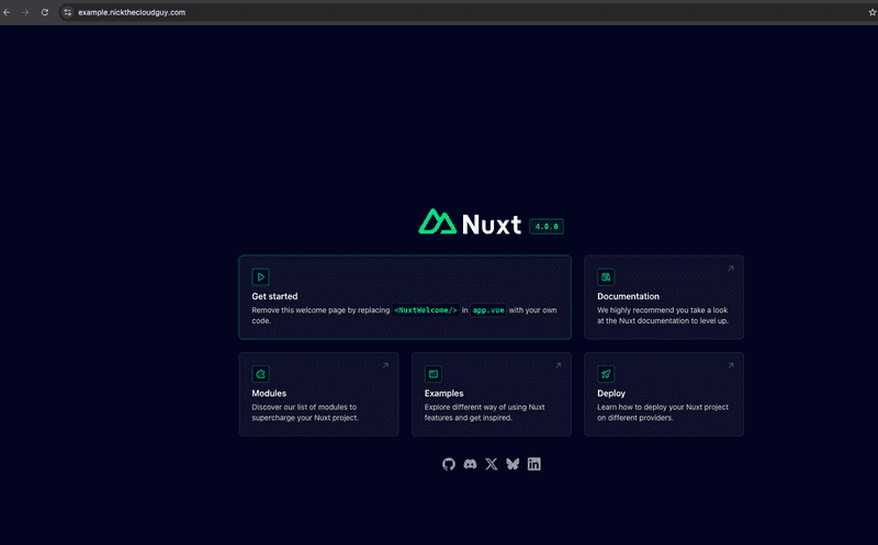 website