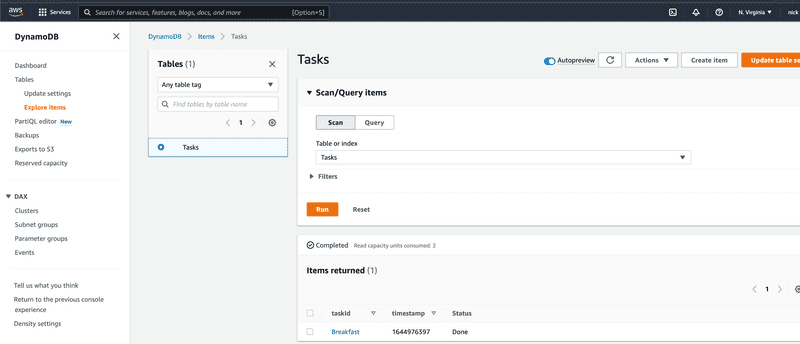 dynamodb-task-done